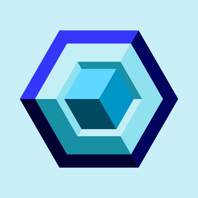 Hexagones - Art for Bots #14 static token preview