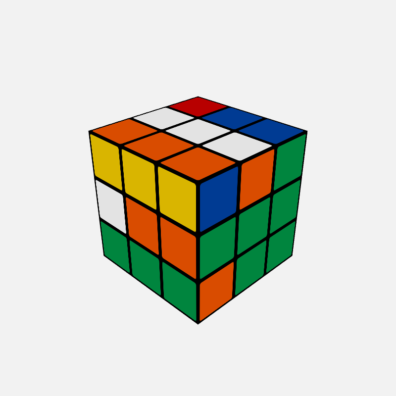 Rubik's Cube #9 static token preview