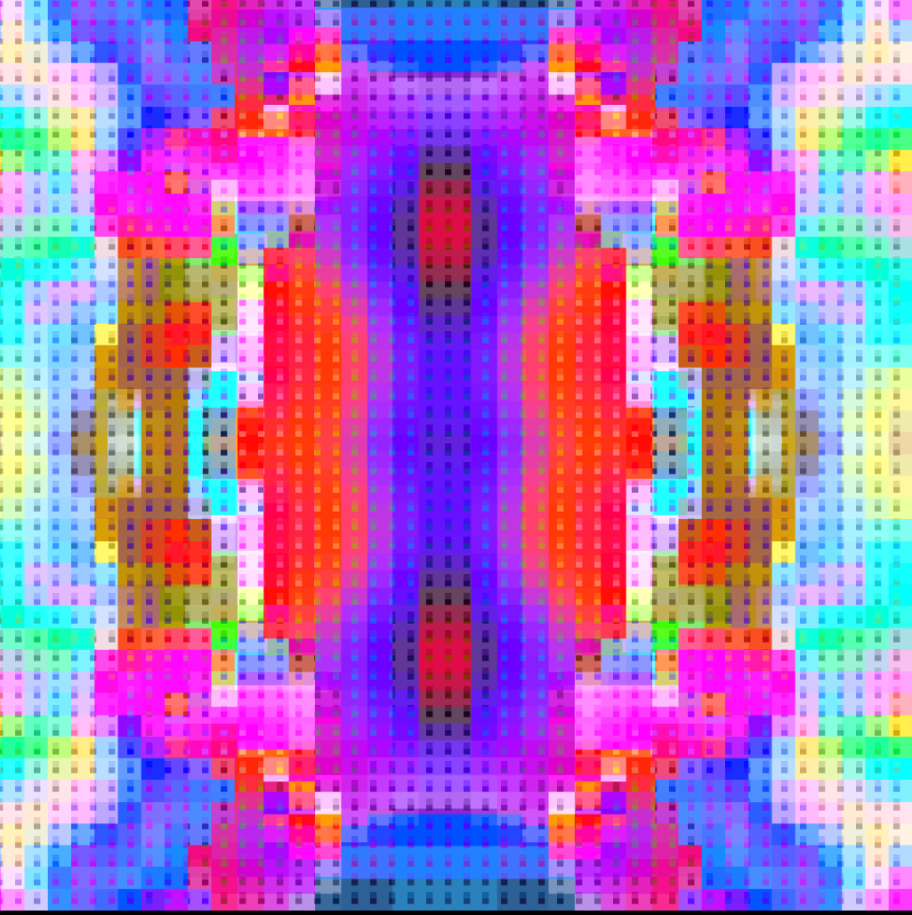 Magical Pixelated Kaleidoscope #15 static token preview
