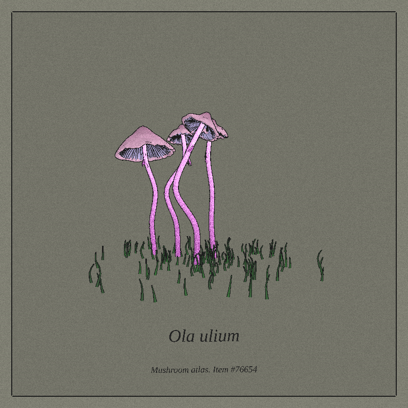 Mushroom Atlas #3 static token preview