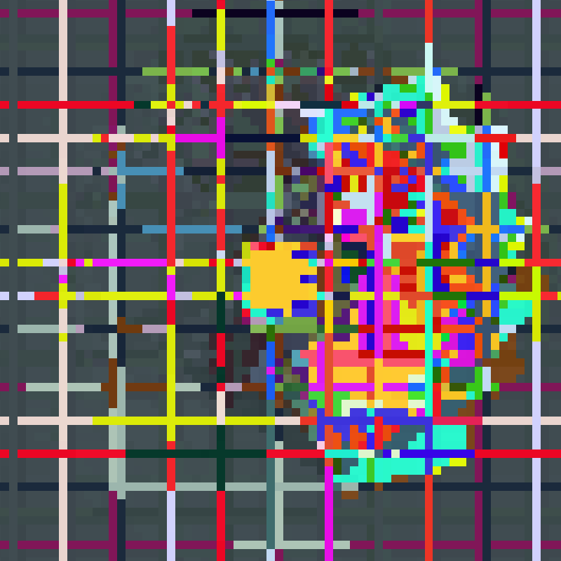 Psychedelic Pixels #11 static token preview