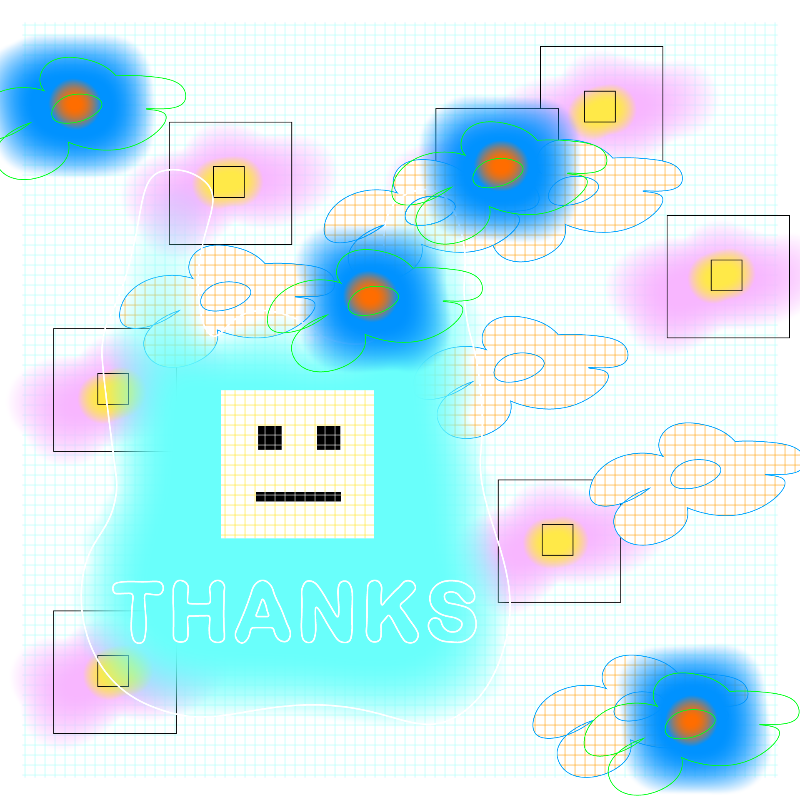thanks bag and flowers #1 static token preview