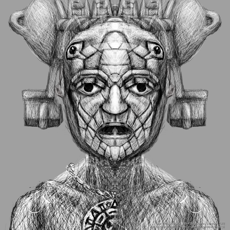 One Tezo Drawings_310+ #20 static token preview