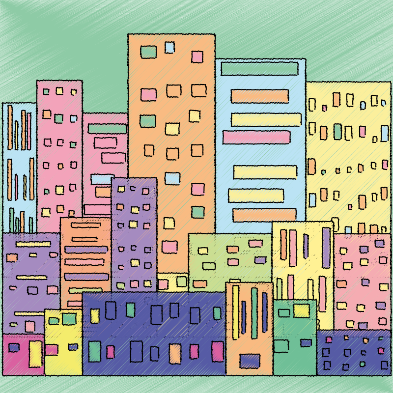 Peaceful City #7 static token preview