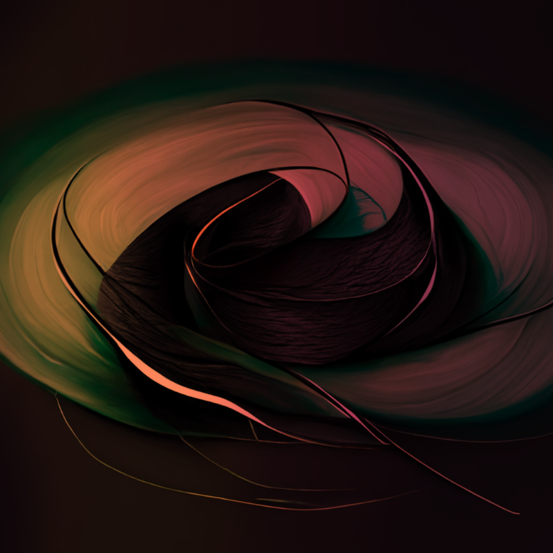 AI wavy hair #15 static token preview