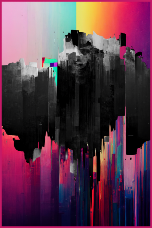 Glitched #19 static token preview