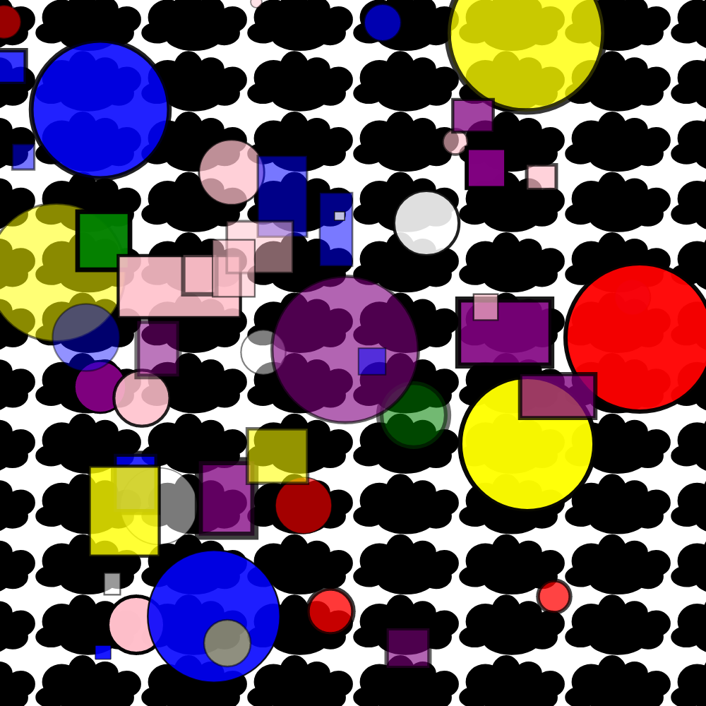 Hectic Shapes #10 static token preview