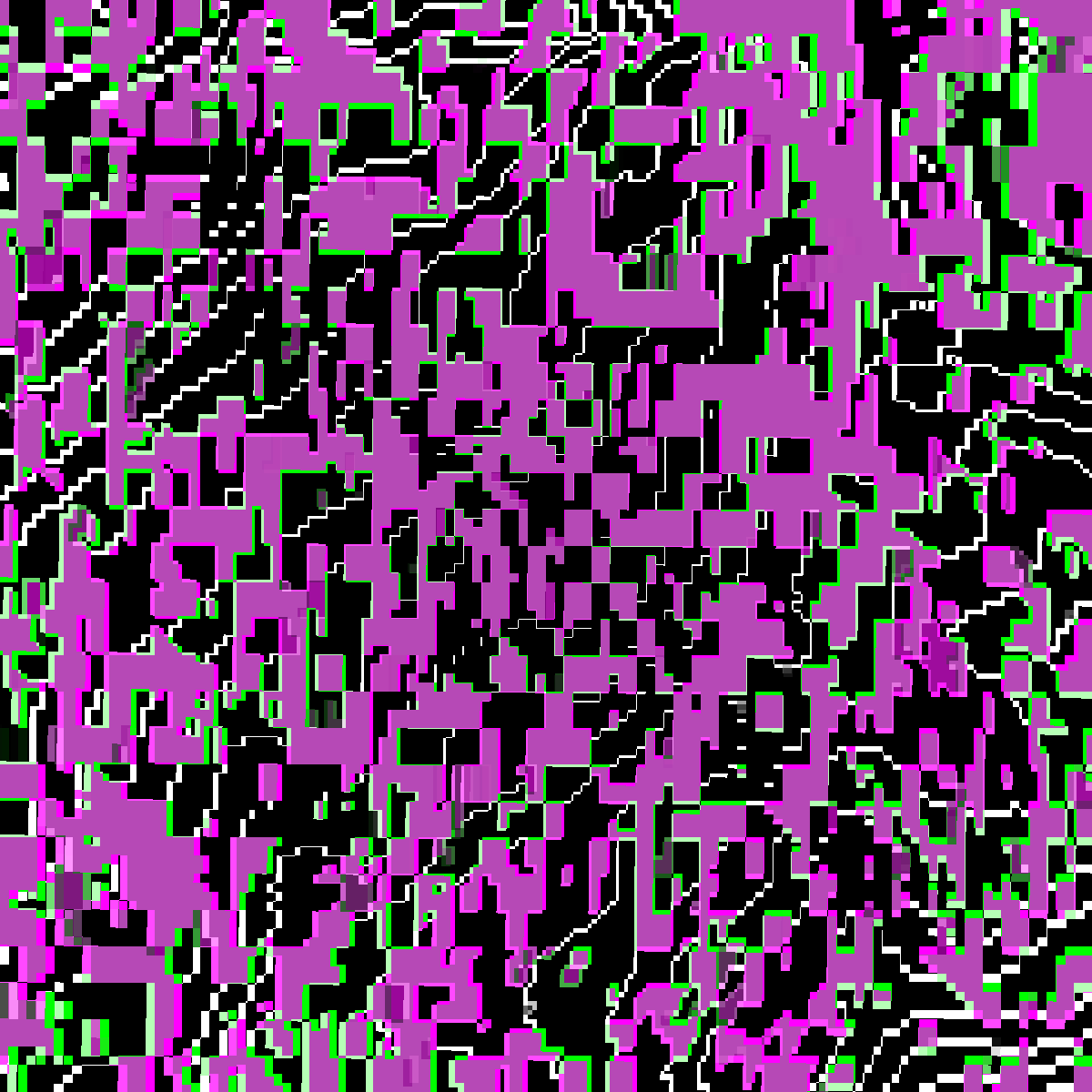 Pixel Topography #3 static token preview