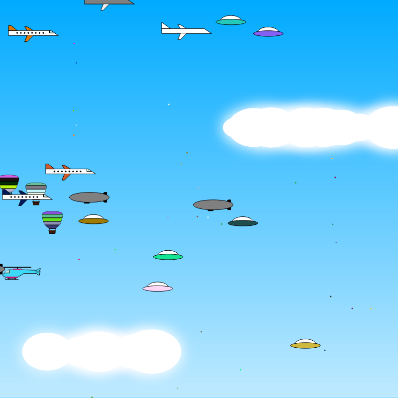Busy Skies #16 static token preview