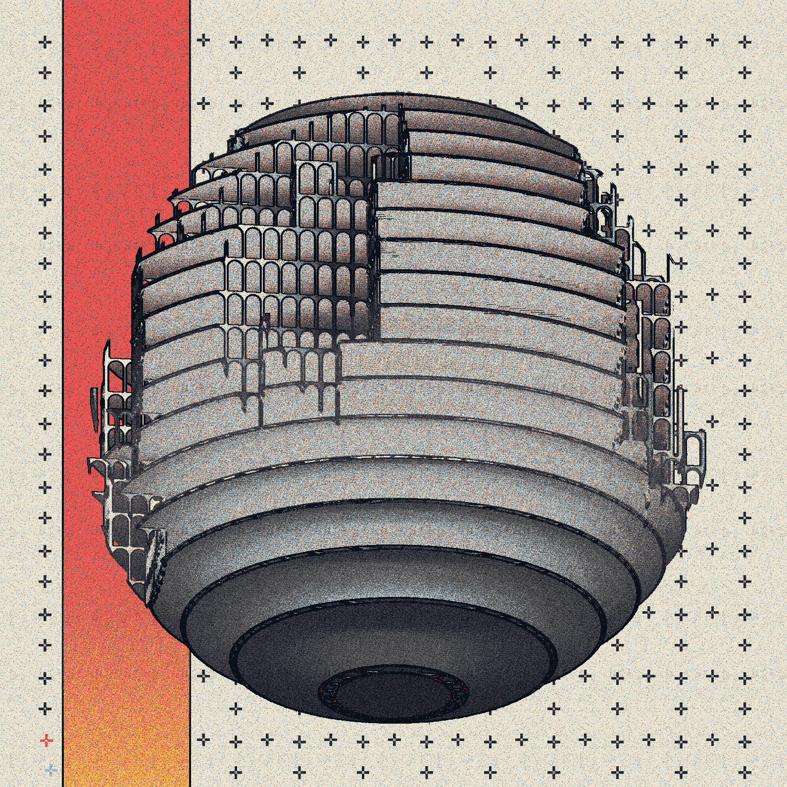 Brutalist #9 static token preview