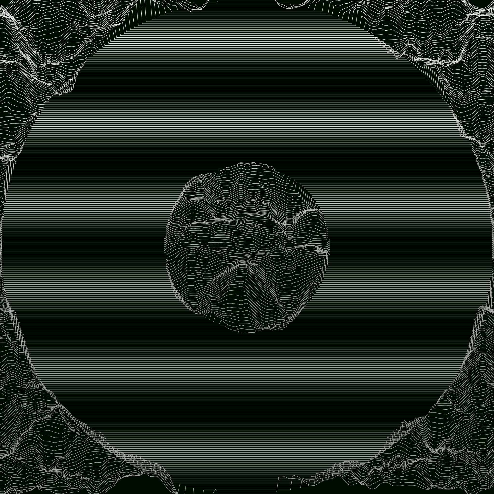Waves Circle (For Plotter) #3 static token preview