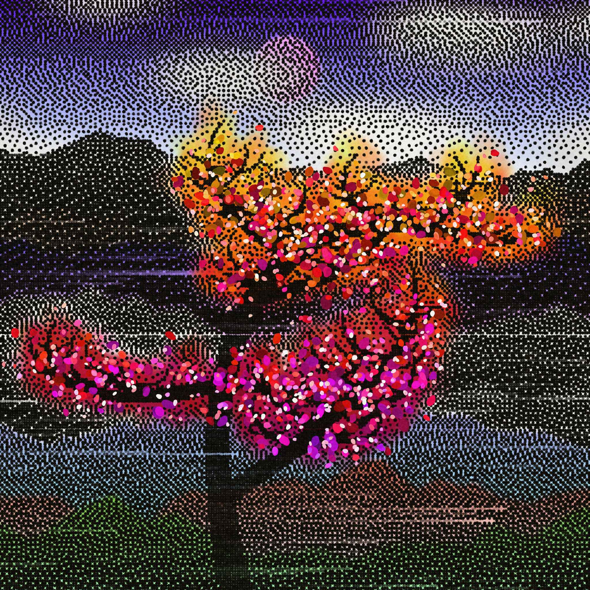 Dithered Branches #22 static token preview