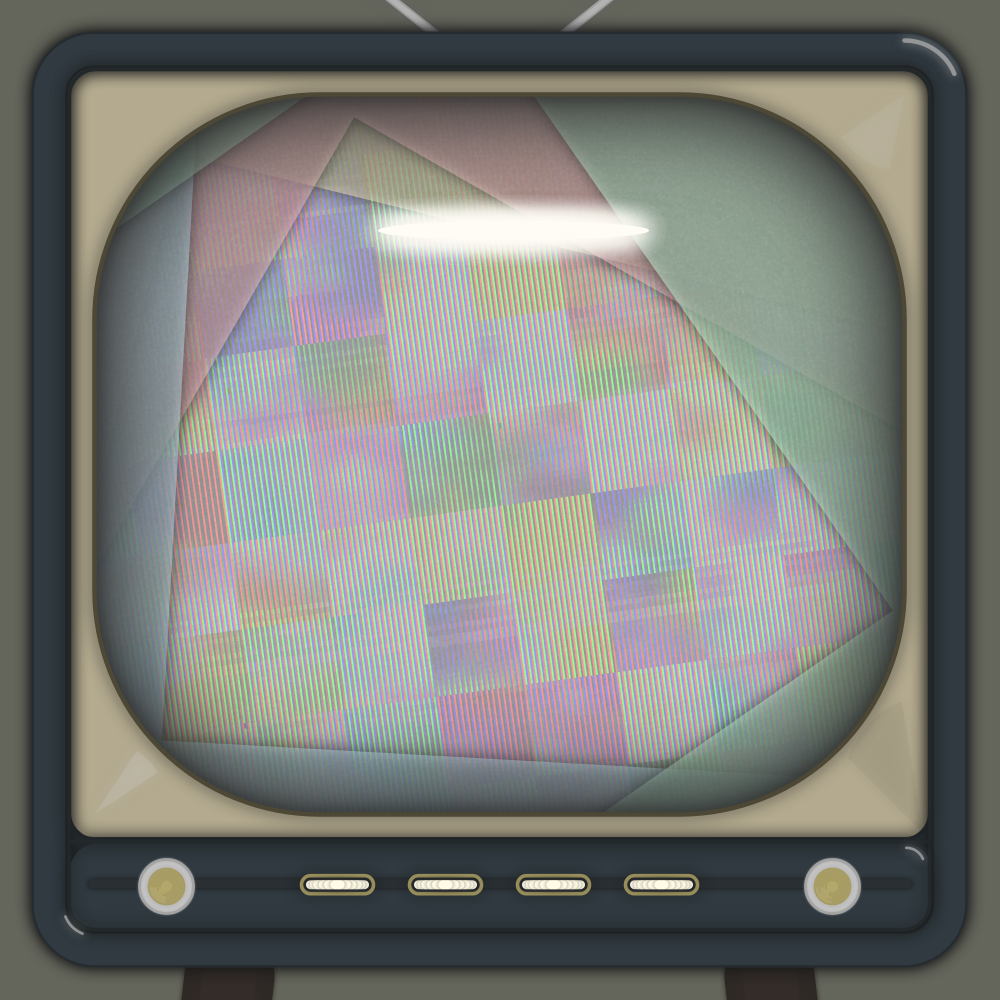broken TV #7 static token preview