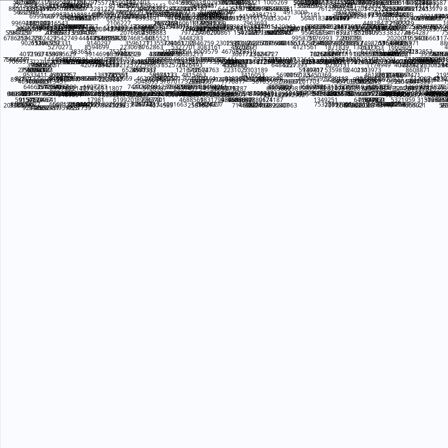 Painting by Random Prime Numbers #52 static token preview