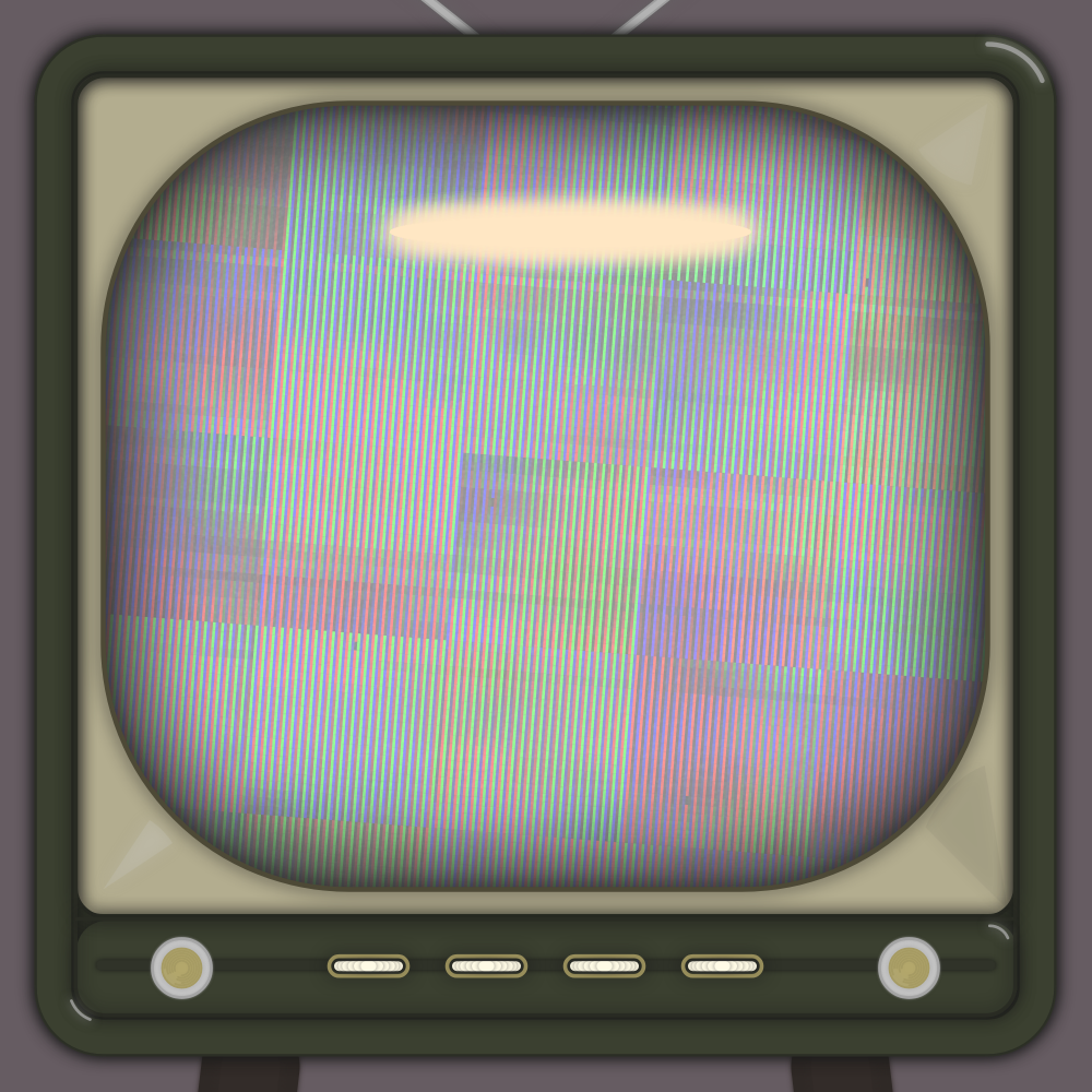 broken TV #9 static token preview