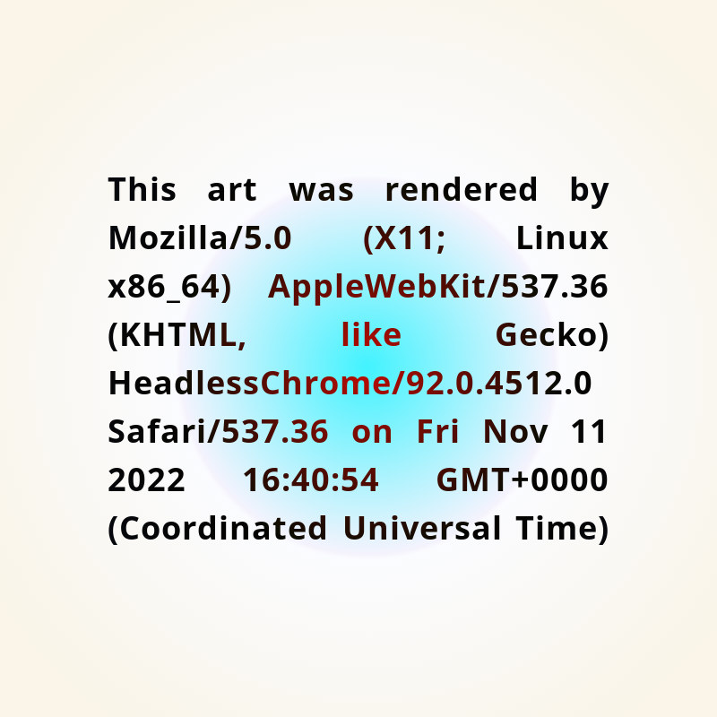 BROWSER ART #13 static token preview