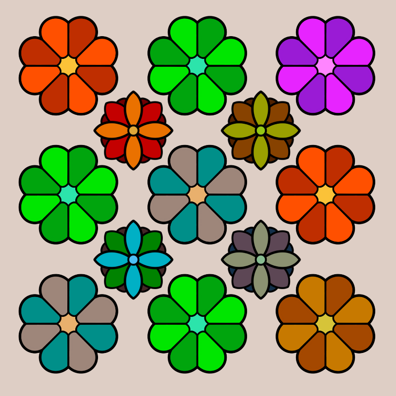 Just Flowers and Colors... #2 static token preview