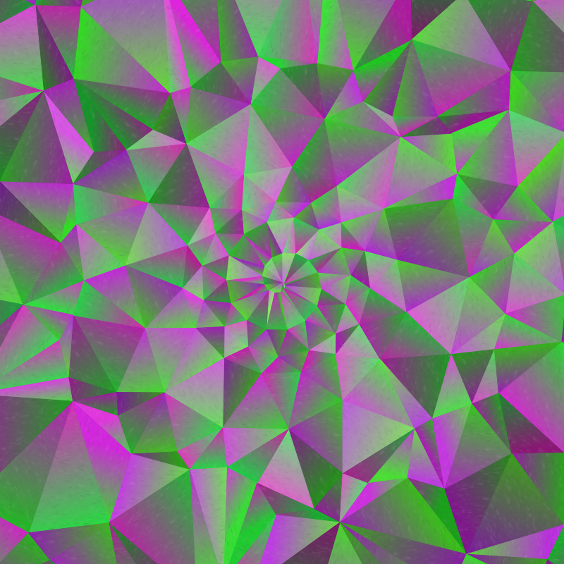Delaunay Spiral #24 static token preview