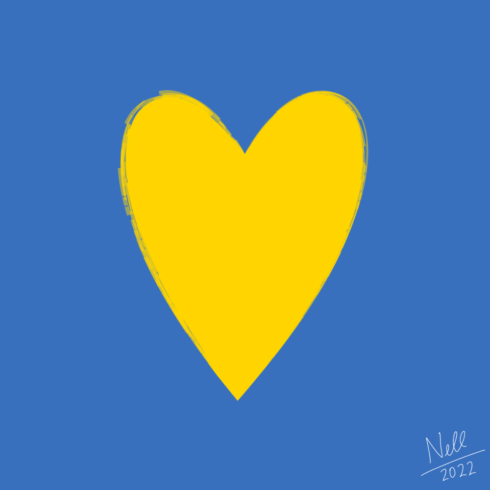 For Ukraine — Made With Love By Nell #1 static token preview