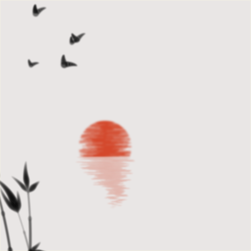 Sunset on Water #5 static token preview