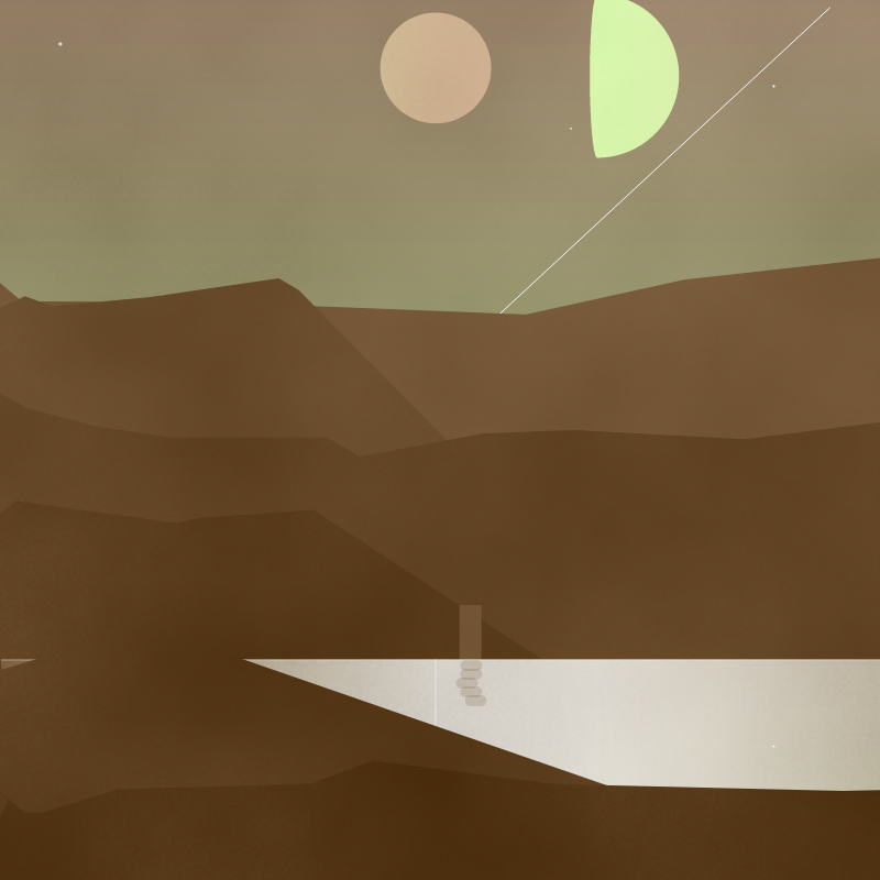 Twilight Canyon #18 static token preview