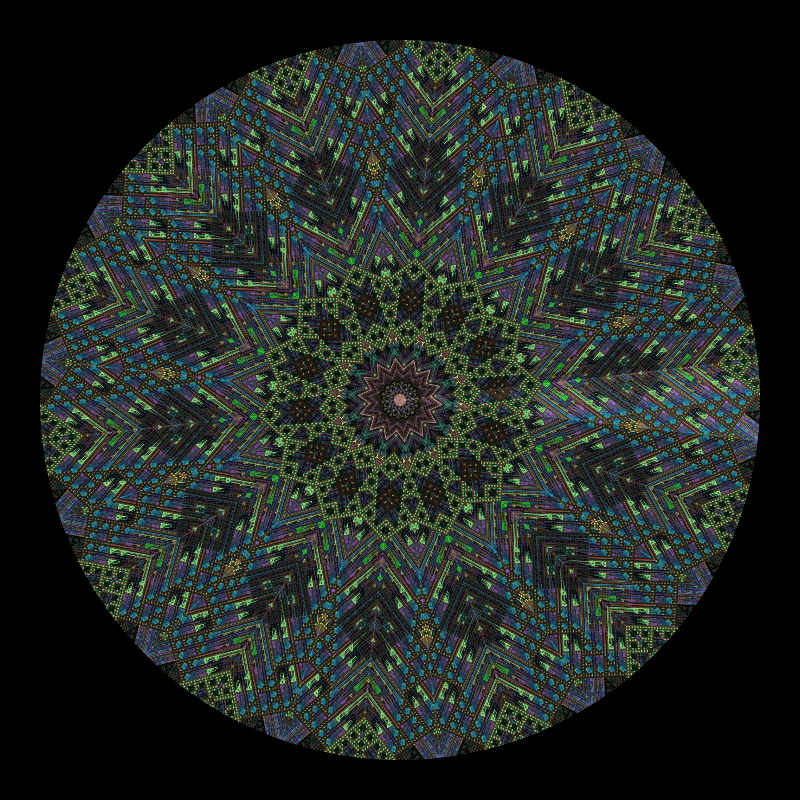 Binary kaleidoscope #8 static token preview