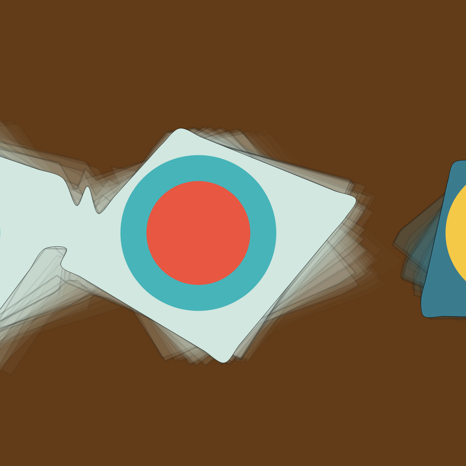 Geometric colorful shapes (Free edition) #15 static token preview