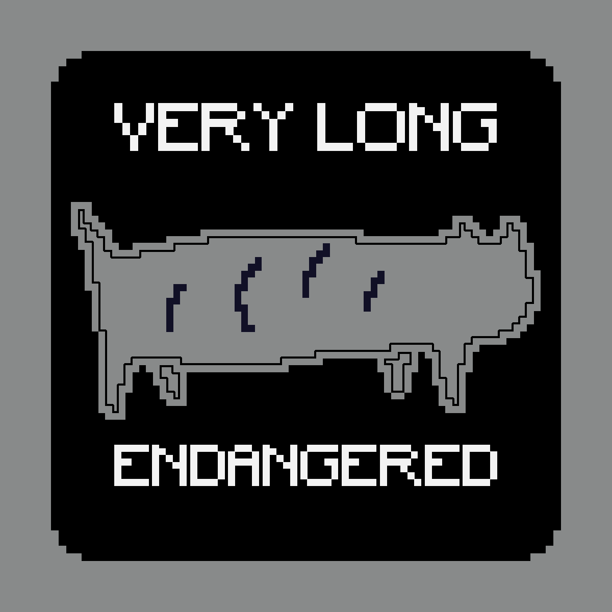 VERY LONG ENDANGERED CAT #9 static token preview