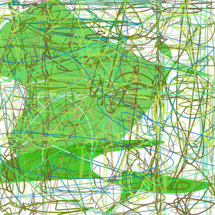Action Painting #10 static token preview