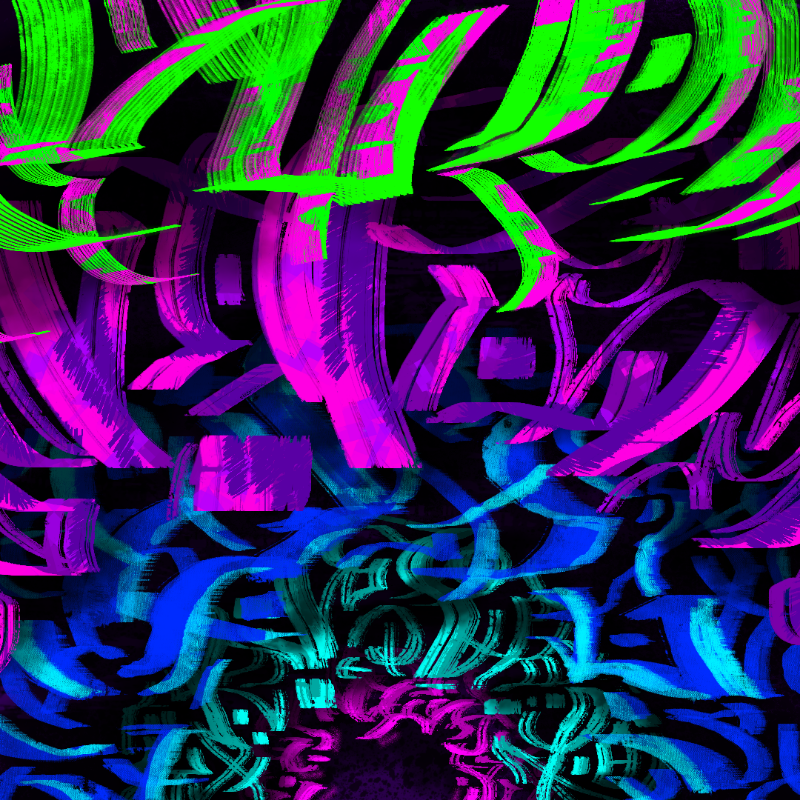 Abstract Caligrafitti #1 static token preview