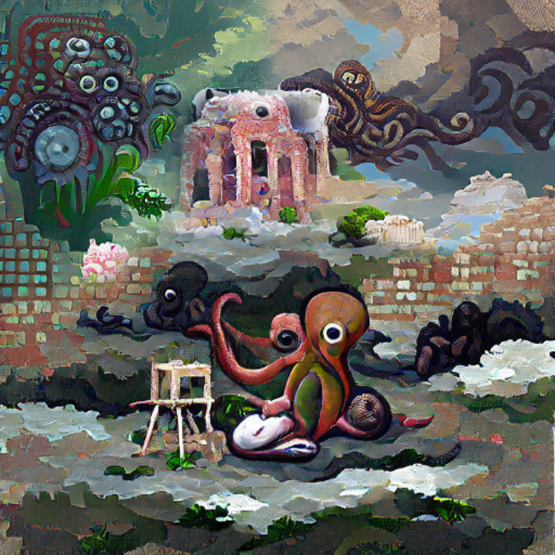 Octopus's Gardens and Ruins #7 static token preview