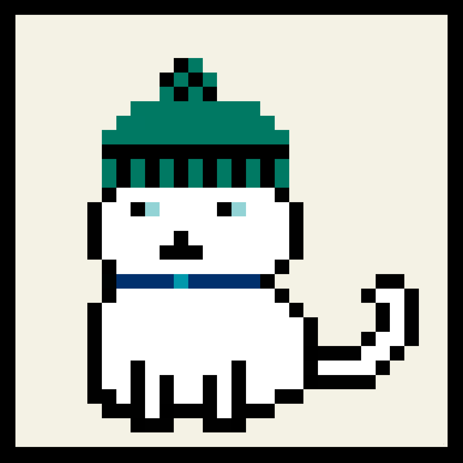 Lazy Kitties #14 static token preview
