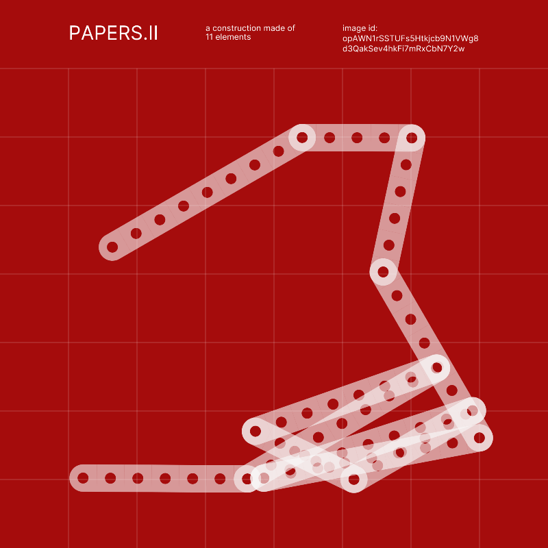 PAPERS.II #25 static token preview