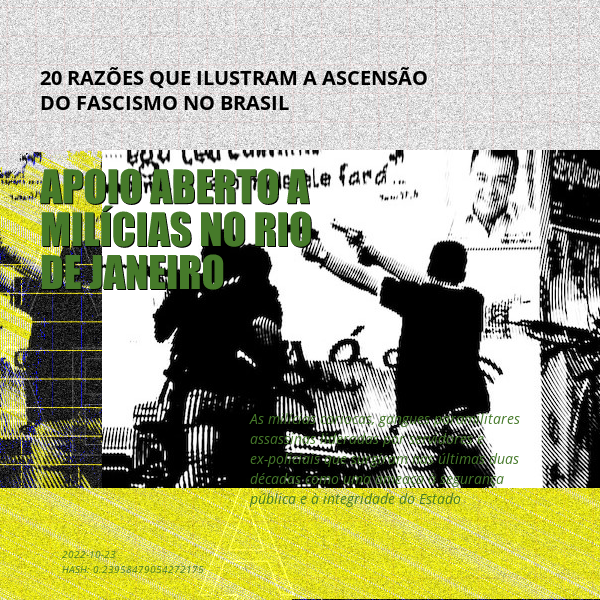 B4D - Brazil4Democracy #21 static token preview