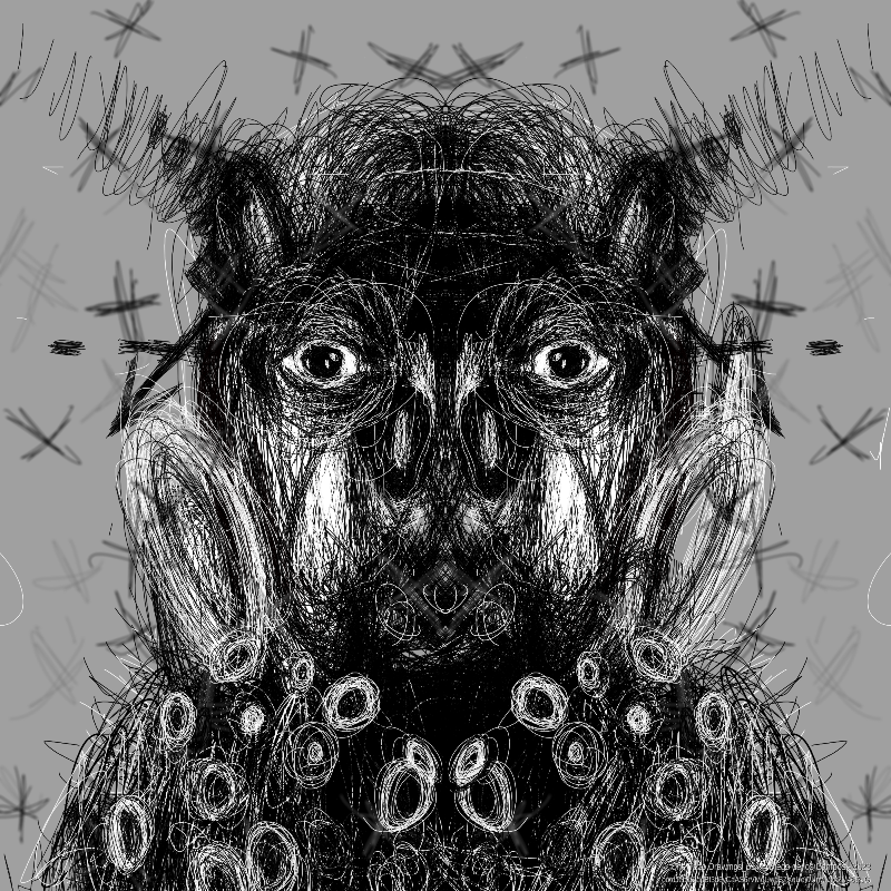 One Tezo Drawings_614+ #14 static token preview