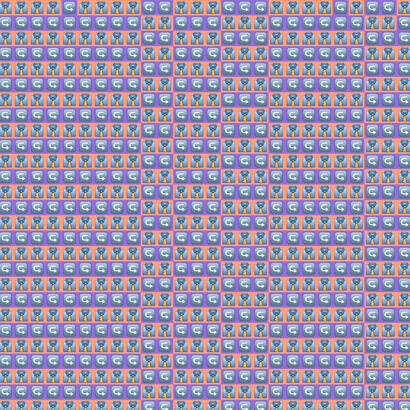 Elementary Cellular Emoji Automata #267 static token preview