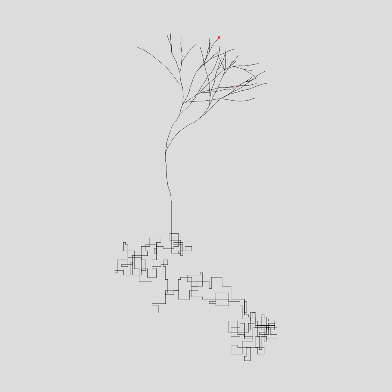 Algorithmic Tree #9 static token preview