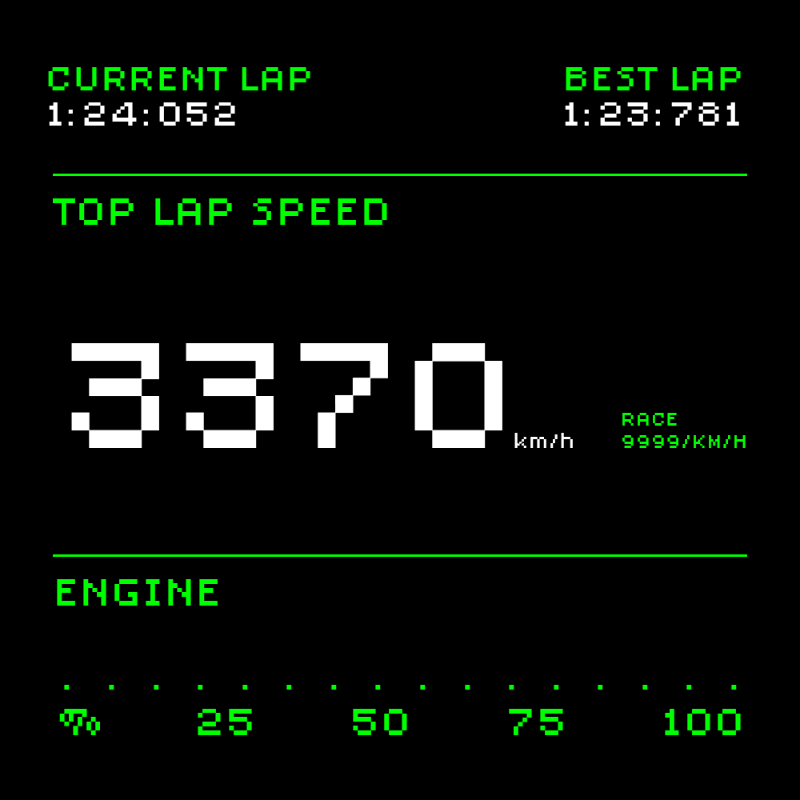 F-1RacingTez #297 static token preview