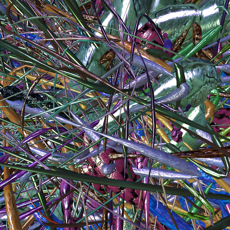 Prismatic Thickets #102 static token preview