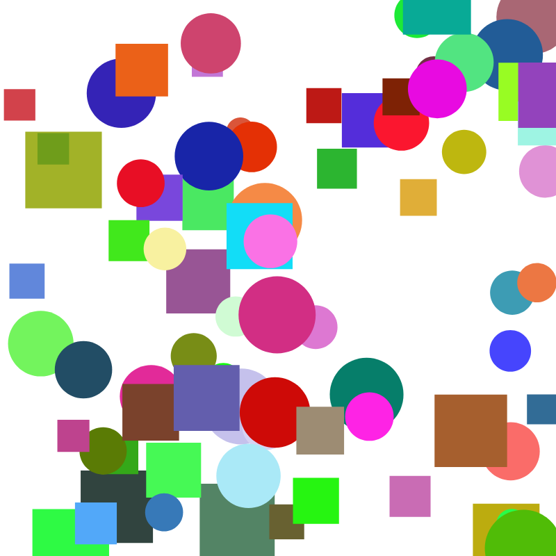 Circles and Squares #7 static token preview