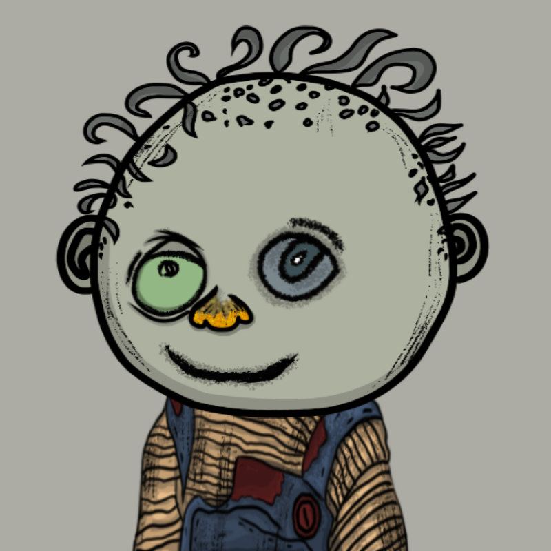 Creepy Dolls #33 static token preview