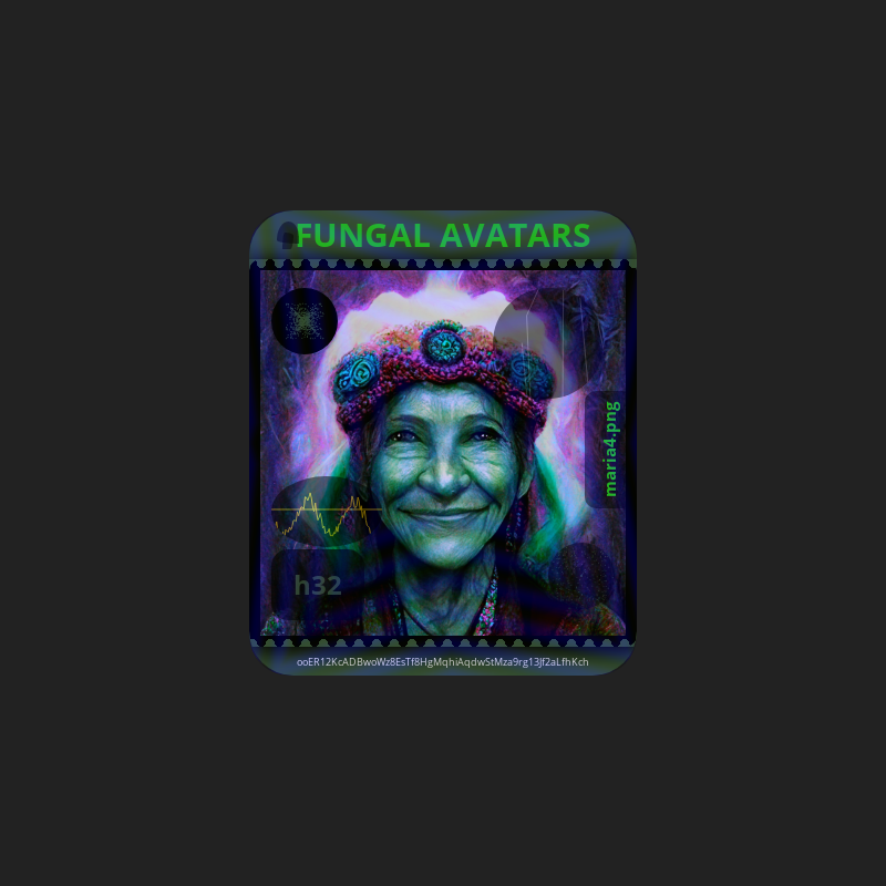 FUNGAL AVATARS vol I #10 static token preview