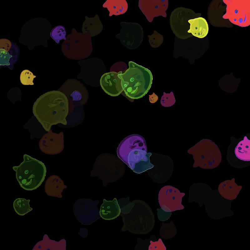 Flooding Doge Emojis Revision 2 Variant #N #4 static token preview