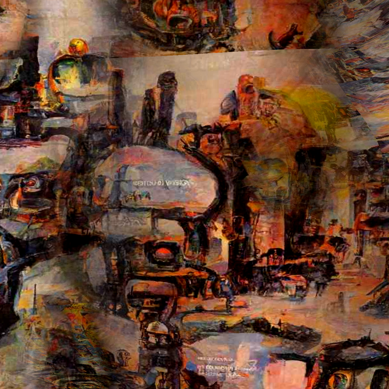 the fabric of time as contemporary ruins #24 static token preview