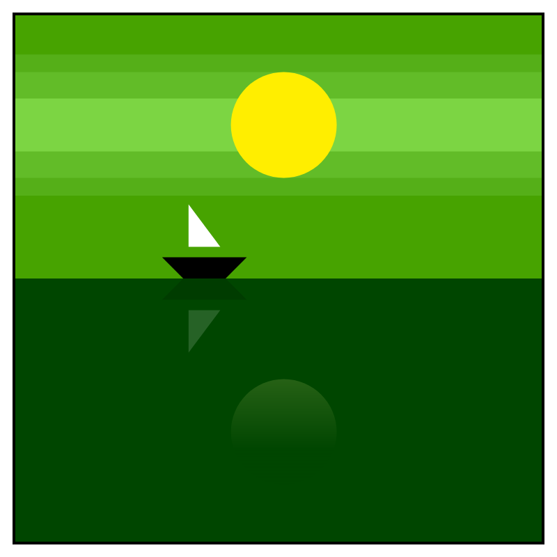 A little boat on an Adventure #2 static token preview