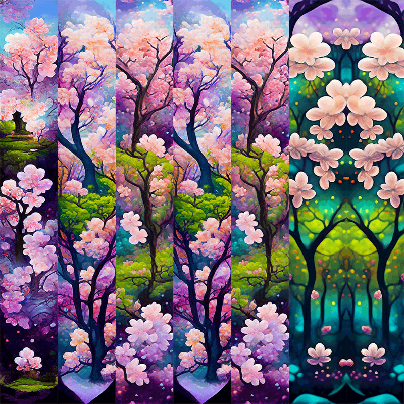 AI Japanese Spring #6 static token preview