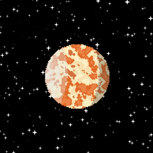 Pixel Planets #5 static token preview