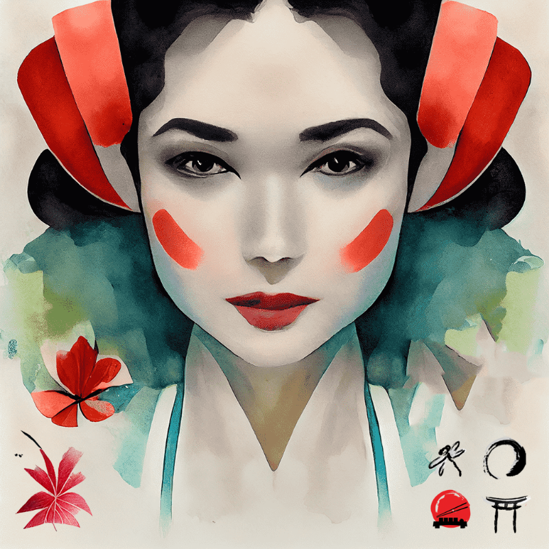 Ocean Geisha #13 static token preview