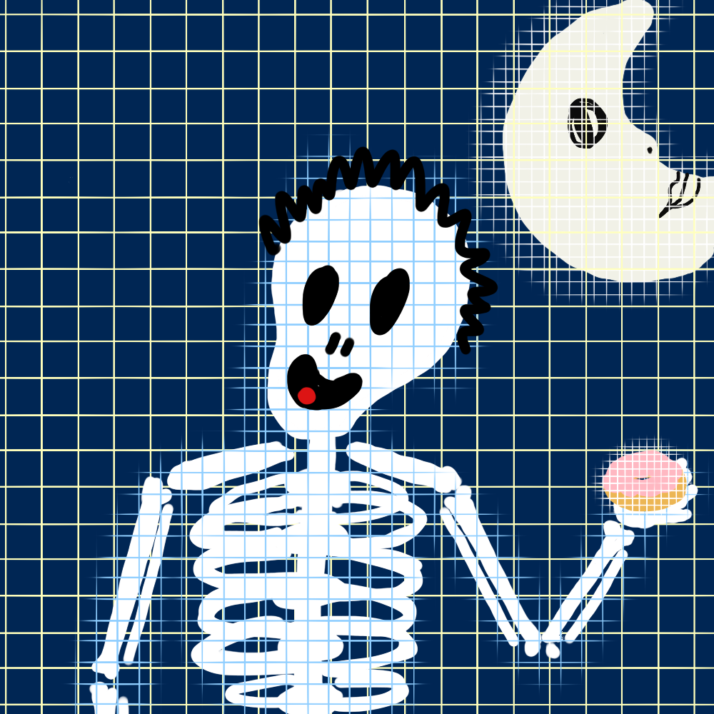 LOW EFFORT SKULLETTI #2 static token preview