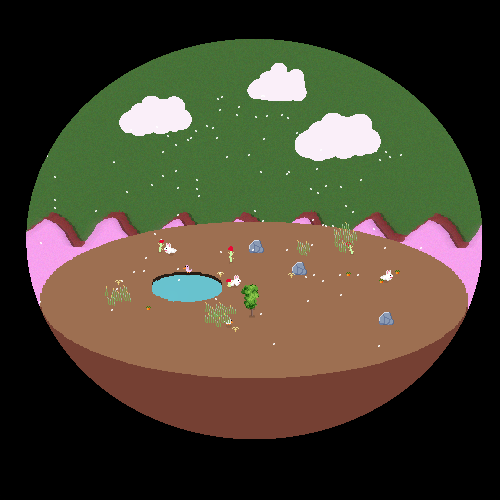 tiny terrarium world #3 static token preview